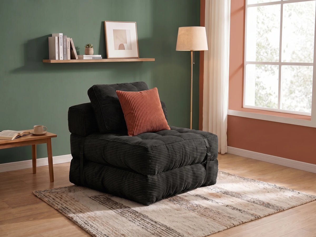 Lykke, Le fauteuil qui devient un lit.